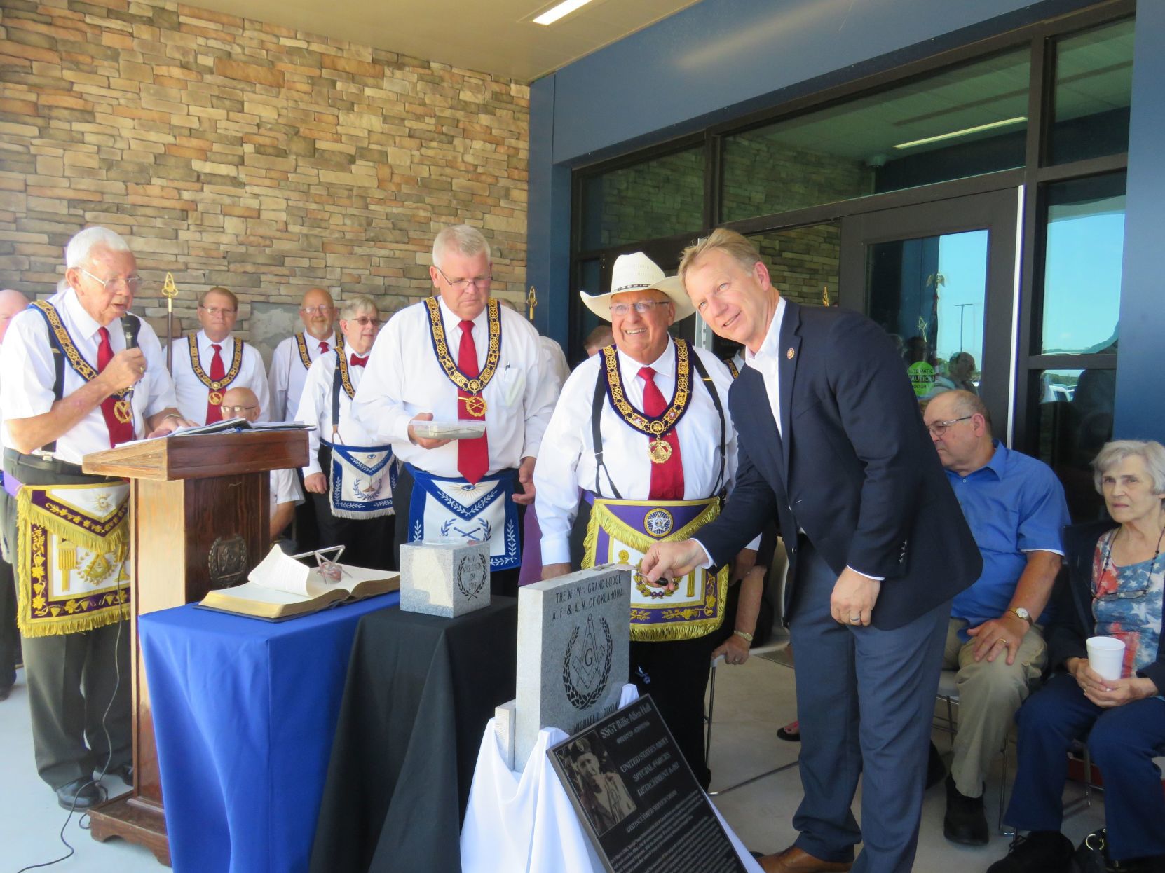 Masonic Cornerstone Ceremony